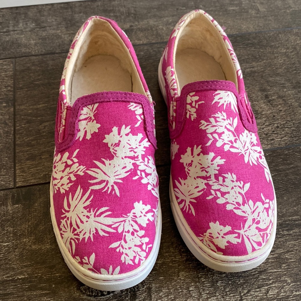 UGG Fiasu Pink Floral Sneakers